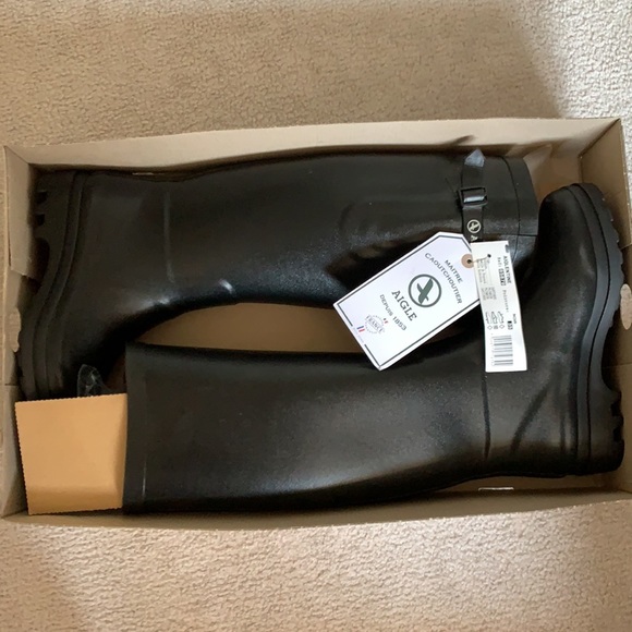 💙Aigle made in France Rain Boot size 5 (euro 35) NWT - Picture 7 of 7